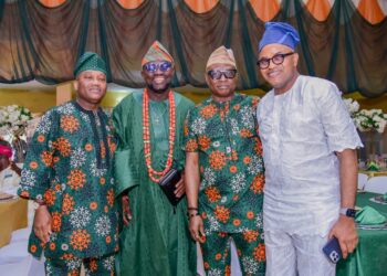 Photo News: Faces At The Grand Burial Of Bankole STI’s Father In Abeokuta.