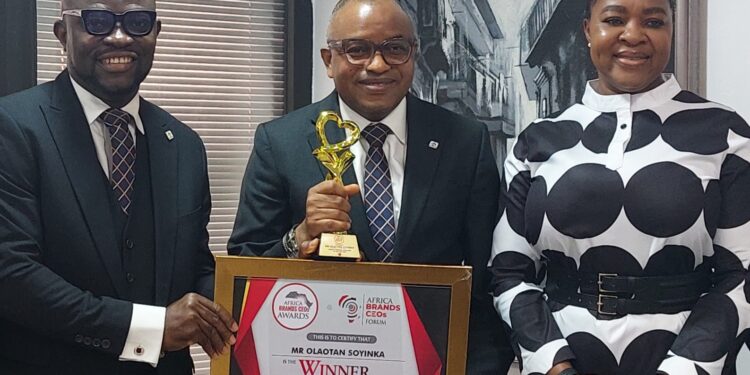 Soyinka Bags 2023 Africa’s Insurance Brand CEO Of The Year.