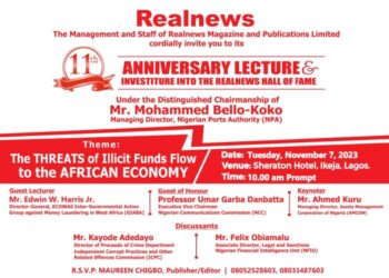 11th Annual Realnews Anniversary Lecture Holds In Lagos Todsy.