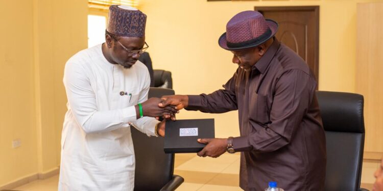 Minister Of State, Youth And Development Olawande Visits NAICOM