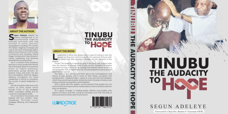 New book ‘Tinubu The Audacity To Hope’ hits bookstores