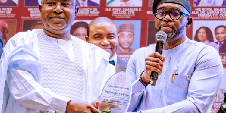 NNPC Chief Kyari Wins Champion Newspapers’ 2023 Most Outstanding Energy Icon of The Year.