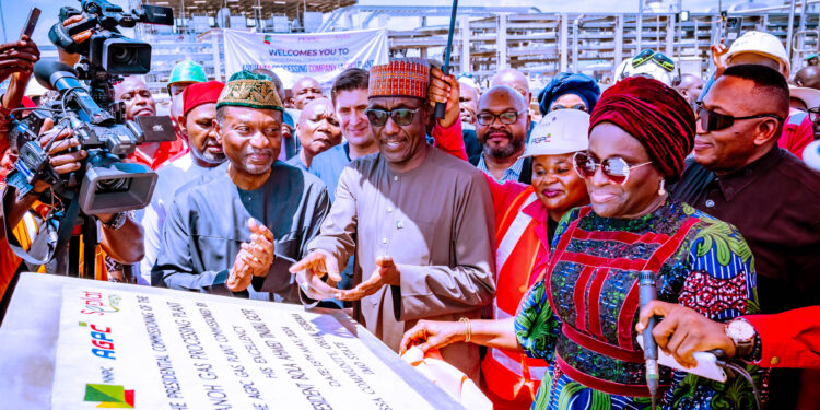 Photo News: Tinubu Lauds NNPC Ltd, Partners Over Three Commissioned Gas Projects