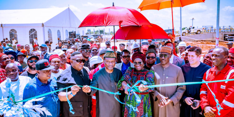 Photo News: Tinubu Lauds NNPC Ltd, Partners Over Three Commissioned Gas Projects