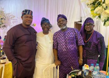 Photo News : IEI Supports Staff As He Lays Mother To Rest ln Benin