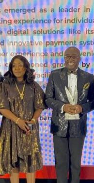 Photo News: IEI Sogelola bags Businessday BAFI Award today ln Lagos.
