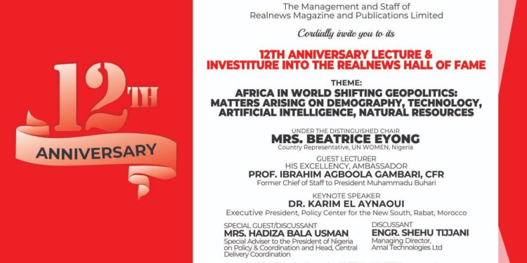 15Days To Go: Countdown To Realnews 12th Anniversary Lecture ln Lagos