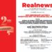 15Days To Go: Countdown To Realnews 12th Anniversary Lecture ln Lagos