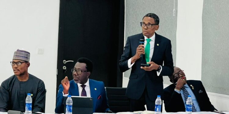 Photo News: Omosehin’s First Meeting With Insurers’ Committee ln Lagos Today