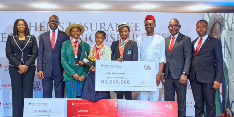13-year-old Rhema-Love Abraham Emerges Winner of 2025 Heirs Insurance Essay Championship