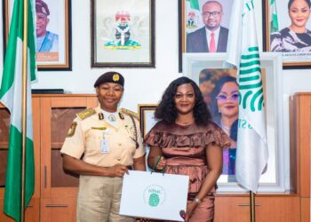 CG Immigration Service Pays Courtsey Visit To National Identity Management Commission (NIMC)