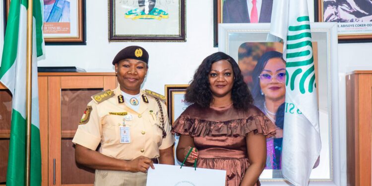 CG Immigration Service Pays Courtsey Visit To National Identity Management Commission (NIMC)