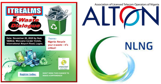 2025 E-Waste Dialogue: Industry Giants ALTON, NLNG Join Force with ITREALMS