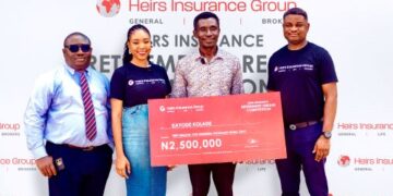 51years Old Kayode Kolade, Wins 2025 Heirs Insurance Retirement Dream Competition