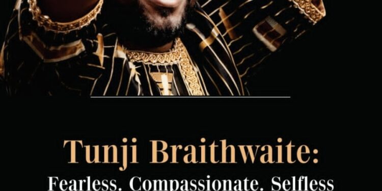 Tunji Braithwaite: Foundation Unveils Muyiwa Akintunde’s Book ln Abuja On May 2.