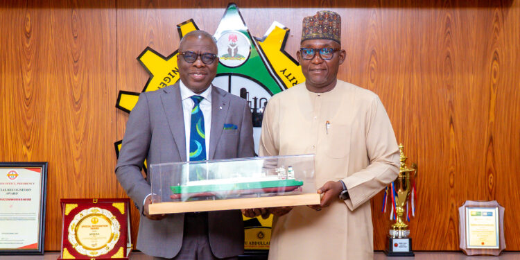 PhotoNews : Falade NLNG MD Pays Courtesy Visit To NMDPRA
