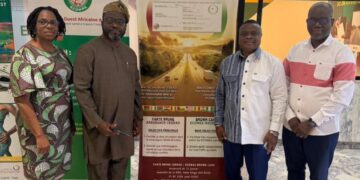 Nigerian National Bureau Chairman, Lucas Durojaiye Visits ECOWAS Brown Card Permanent Secretariat