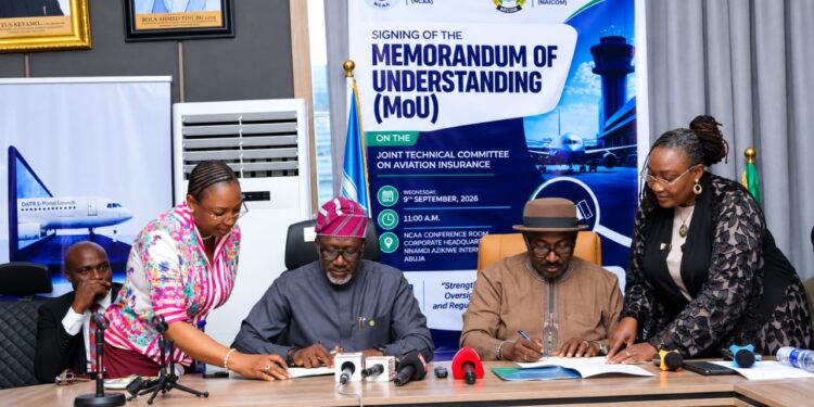Photo News: Faces At NAICOM, NCAA Signing Of MOU ln  Abuja Today 