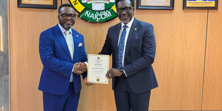 Sovereign Trust Insurance Plc Receives NAICOM Recapitalisation Certificate 